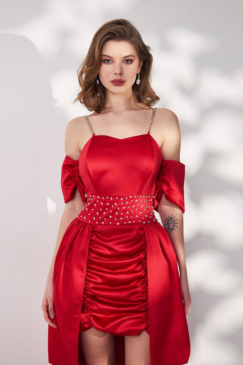 Vanessa Dress Kırmızı images